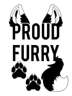 exodus-wolfpup: Reblog if you are furry and proud! Also murry