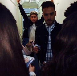 musiclover-1d:  New pic of Liam and Niall recently