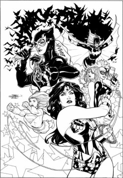 comic-book-ladies:DC Ladies by Rachel & Terry Dodson