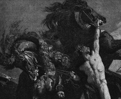 intaglioer:  “AUTOMEDON WITH THE HORSES OF ACHILLES (REGNAULT)”,