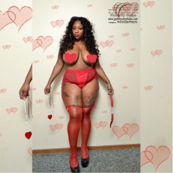 Happy Valentine day!!! Model is Ju Ju @theoriginal_judy #curves