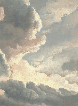 blackisthecanvas: Simon Alexandre-Clement Denis, Study of Clouds