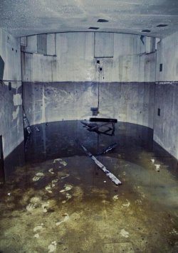 nevver:  Bare footprints in an abandoned nuclear reactor