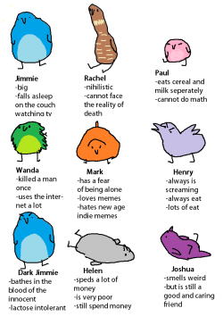 goblinlord:  reblog and tag which bird you are 