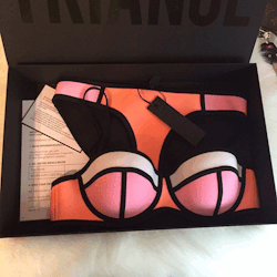 poshmark:  Triangl bikini up to 70% off retail! Install the free