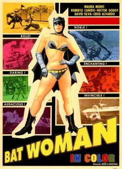 vintagegal:  The Batwoman- La mujer murciélago (original title)