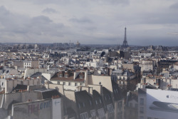 nitrons:Paris over rooftops