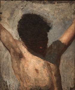 artist-eakins:Sketch for the Crucifixion, 1880, Thomas Eakins
