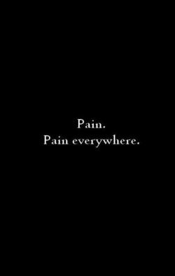 Pain on We Heart It. http://weheartit.com/entry/78531557/via/cukulaat
