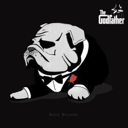 baggybulldogs: The DogFather 🐾  via Instagram 