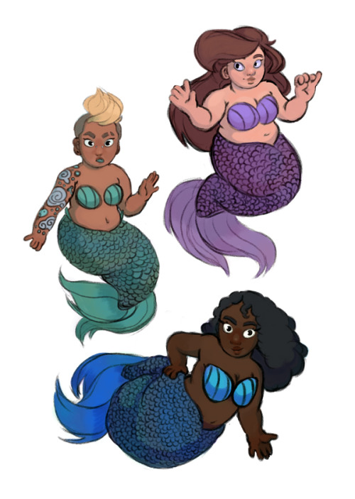 everydayamermaid:  by thumbcramps 