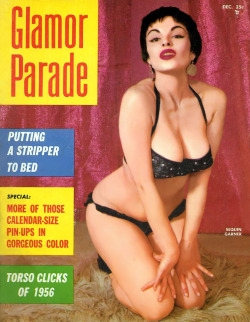 Sequin          (aka. Geri Tamburello)Featured on the cover of the December ‘56 (Vol.1 - No.3) issue of ‘Glamor Parade’ magazine..