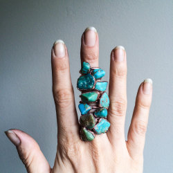 culturenlifestyle:Exquisite Raw Crystal and Electroformed Mineral