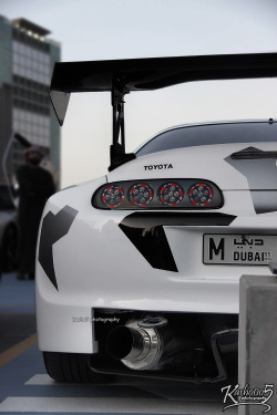 supercars-photography:   	Toyota Supra by Kash5 o Mfales    
