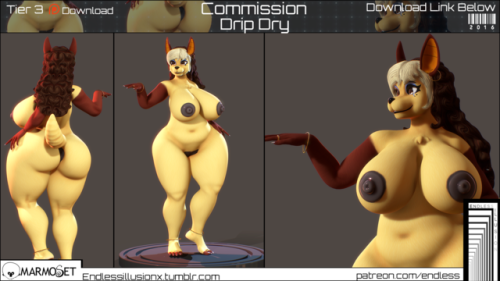 endlessillusionx: Few notes You’re paying for a custom made 3D model optimized for video game importing or 3D Animations, this means they can work in any modern video game that allows modding, SFM, Skyrim, Fallout, Face Rig, Etc. Models are made from