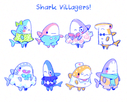 fabula-ultima:  One of my biggest desires is to have Shark Villagers