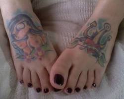 Pies hermosos y algo mas