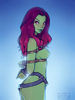 h1kar1ko: Gamora, Guardians of the Galaxy.