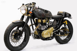 racecafe:  vintagehack:  straightsixes:  Yamaha XS650 Custom