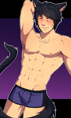 Comission from a friend for one of his friends birthday! Hope you love it~~ Sexy miqo’te *_*!!Also, if you want to support me, please reblog or check my patreon! =)https://www.patreon.com/justsyl?ty=h