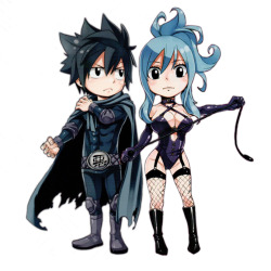 unisonraidd:  couple renders gray lyon and erza transperants