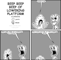 jerkcity:  #5753: beep beep beep of lowering platform 