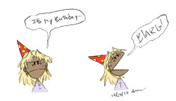 my-lovely-sketches:Happy Birthday Marik IshtarQuick doodle, I