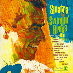 vinyl-artwork:  Frank Sinatra - Sinatra and Swingin’ Brass,