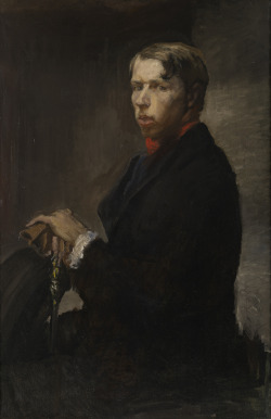 William Orpen (Irish, 1878-1931), Self Portrait: Hand and Gloves