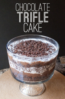 veganinspo:  Vegan Trifle 4 ways: Great for dinner parties! Chocolate