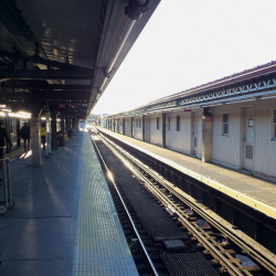 wanderingnewyork:  The Pelham Bay Park Station on the No. 6 Line.