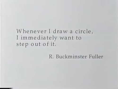 idealisteworld:    Buckminster Fuller - Thinking Out Loud (1996)