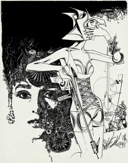 Mike Hinge - Woman Rifle, 1970.