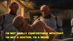 clonewarsbloodgulch:  Kix: I’m not really comfortable with