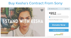 khstar126:  dreamingofdoctorwho:  There is a gofundme for Kesha–