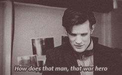 doctorwhoblog:  - How does that man, that war hero end up here,