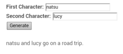 creativity-x-reality:  Natsu and Lucy moments ft. RP Generator