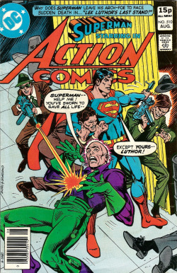 Action Comics No. 510 (DC Comics, 1980). Cover art by Andru and