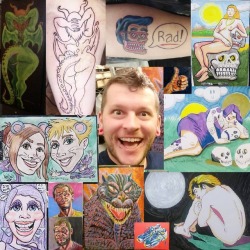 Art Vs Artist  I draw, paint, tattoo, and make silly faces sometimes.