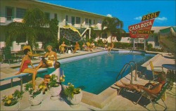1950sunlimited:  Casa Rosa Apartment Motel Clearwater, Florida