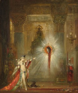 scribe4haxan:  The Apparition (1876-77) ~ Gustave Moreau[TLH