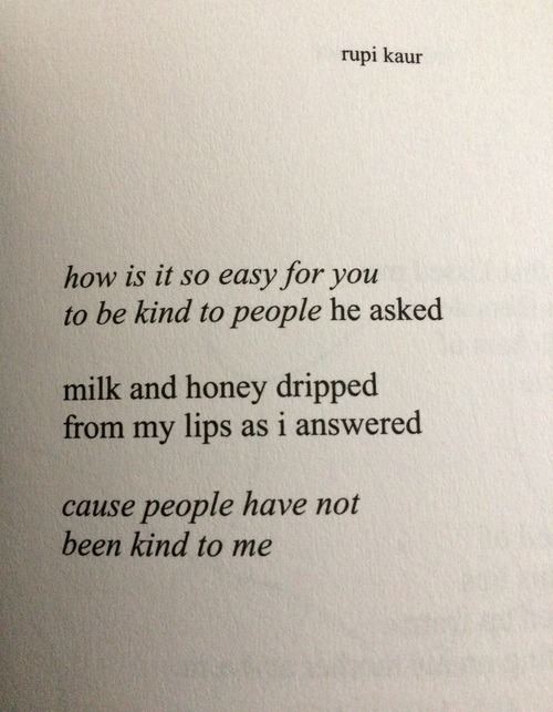 neckkiss:  Rupi Kaur (via weheartit)