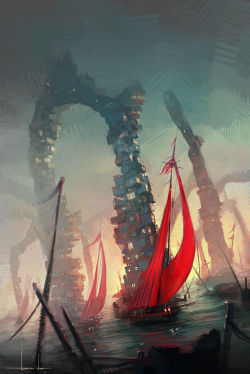 cinemagorgeous:  Dreamlike artwork by Razvan Dumitru.