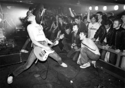 likeamotherfucker77:  The Ramones at Eric’s Club in Liverpool,