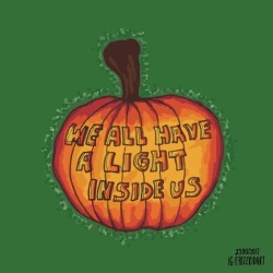 thefrizzkid:We all have a light inside us 🎃