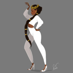 rosanaiarusso:  I love Janelle Monáes outfit in her Yoga music