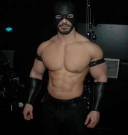 intheroughhouse:  For guys into leather, follow me at: intheroughhouse.tumblr.com