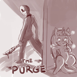 “  For the next 24 hours Tumblr has entered the Purge. Law