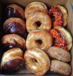 fatty-food:   	Carol Lee’s Donuts by Katie Lillard     