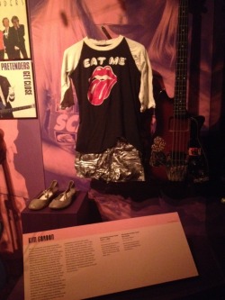 loungeactt:  I went to a Women Who Rock exhibit today and it